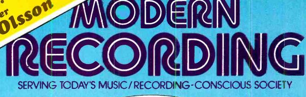 Modern Recording