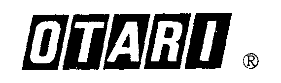 The OTARI wordmark in block letters with a registered-trademark symbol.