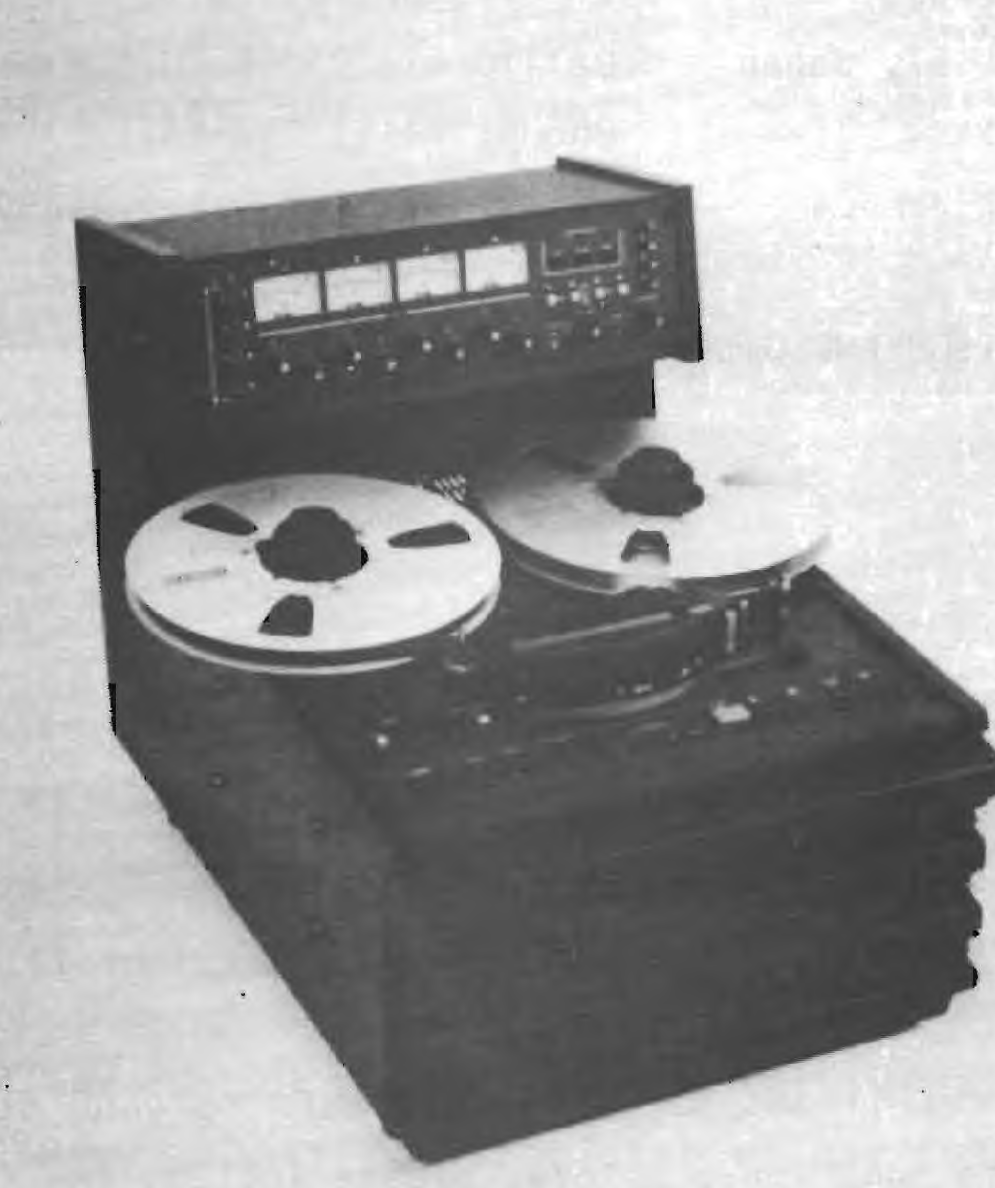 Photo of the MX-5050 MK III-4 recorder facing forward, captioned MX-5050 MK III-4 Recorder below it.
